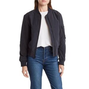Rag and Bone Woman’s Bomber Jacket in Navy Size XXS